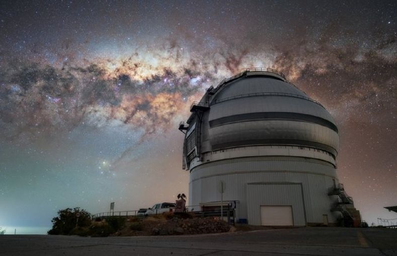 El trabajo se realizó con tecnología de alta precisión en el Observatorio Gemini, en el cerro Pachón.