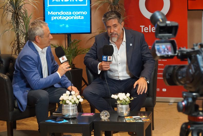 Gabriel Brega en diálogo con Noticiero Andino.