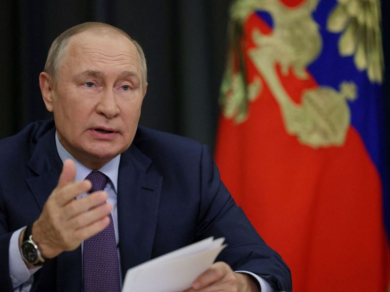 Putin y la anexión de cuatro regiones ucranianas.