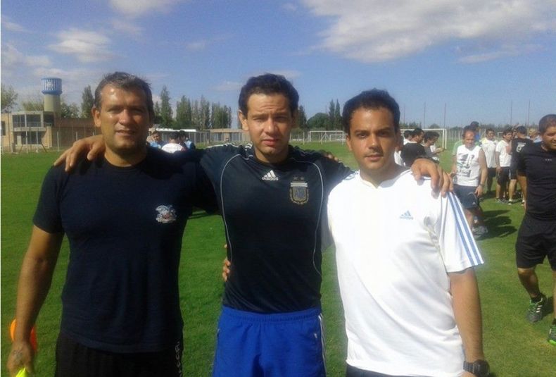 15 Jorge Cornejo, Luis Damián Martínez, Yamil Peralta.Los árbitros sanrafaelinos que rindieron la prueba del Consejo Federal en Mendoza Jueves 09 04 15