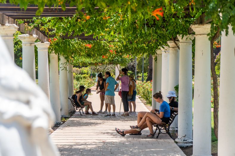 turismo en mendoza, parque general san martin, clima, tiempo, pronostico, verano, calor.jpg