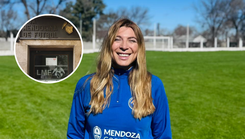 Qué dijo Giuliana Díaz sobre la situación que atraviesa la Liga Mendocina de Fútbol