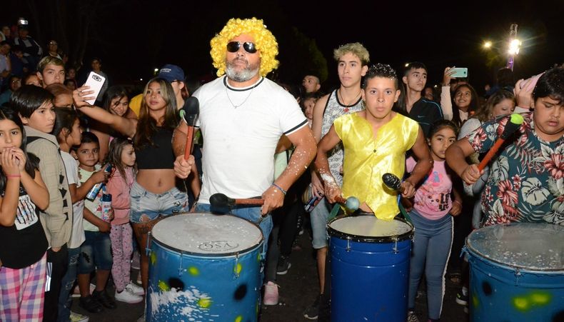 En San Carlos y Tunuyán se disfruta el Carnaval