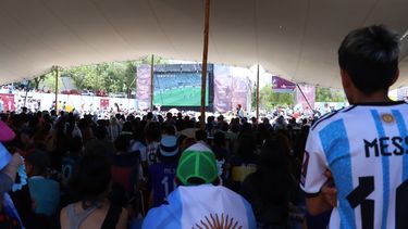 Setenta mil personas disfrutaron del Mundial en el Fan Point Oficial de Luján de Cuyo.