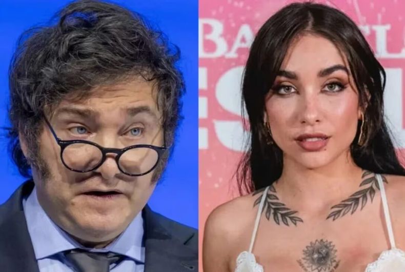 Ahora Javier Milei arremetió contra María Becerra.