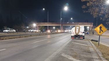 El accidente vial ocurrió a primera hora de este miércoles en Guaymallén. El accidente vial ocurrió a primera hora de este miércoles en Guaymallén.