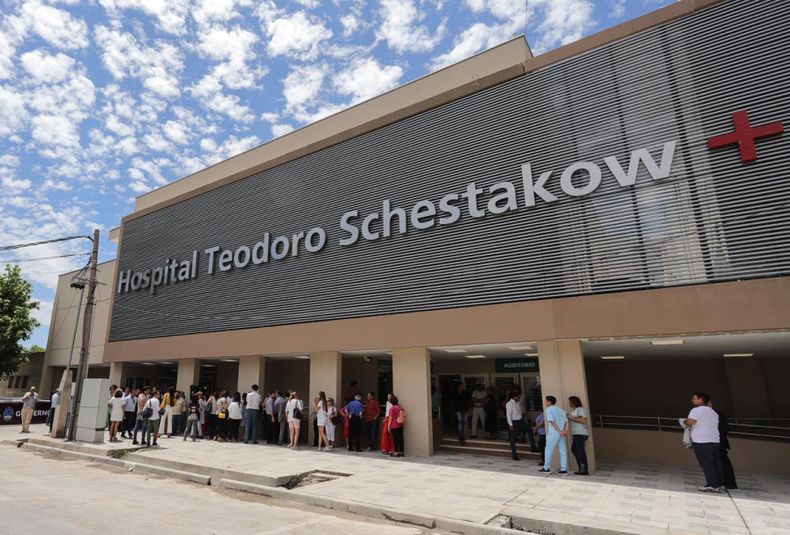 La bebé quedó internada en el hospital Schestakow de San Rafael.&nbsp;