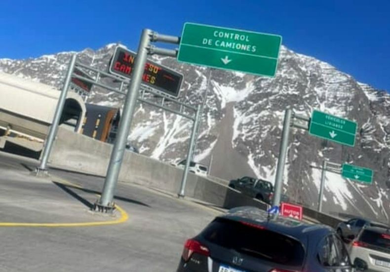 Paso Internacional Los Libertadores.