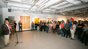 en el mmamm se inauguro la muestra de tres propuestas del vinculo entre la artesania y el arte