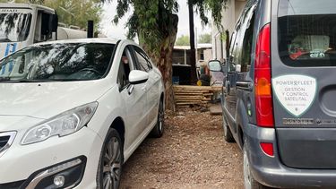 Vehículos de la Municipalidad de Rivadavia.