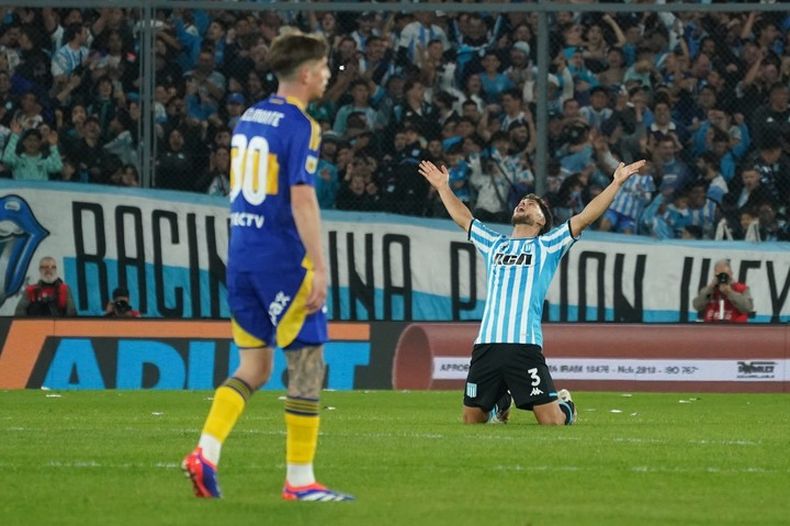 Racing se quedó con el clásico ante Boca Juniors