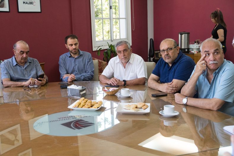 La mesa de Coviar.
