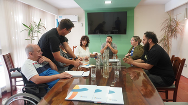 Los emprendedores recibieron el beneficio en la Municipalidad de General Alvear.