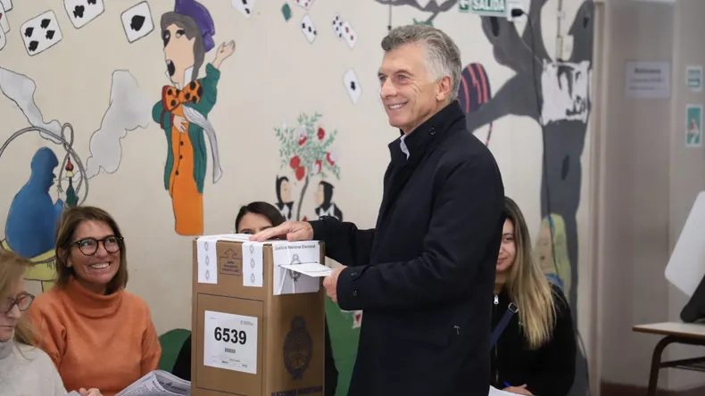 Mauricio Macri votó en estas PASO 2023. Mauricio Macri votó en estas PASO 2023.