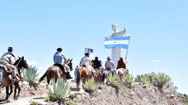 Cabalgata Cristo Rey en Tupungato.