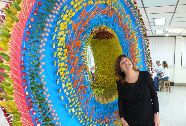Dorothée Selz, arte comestible