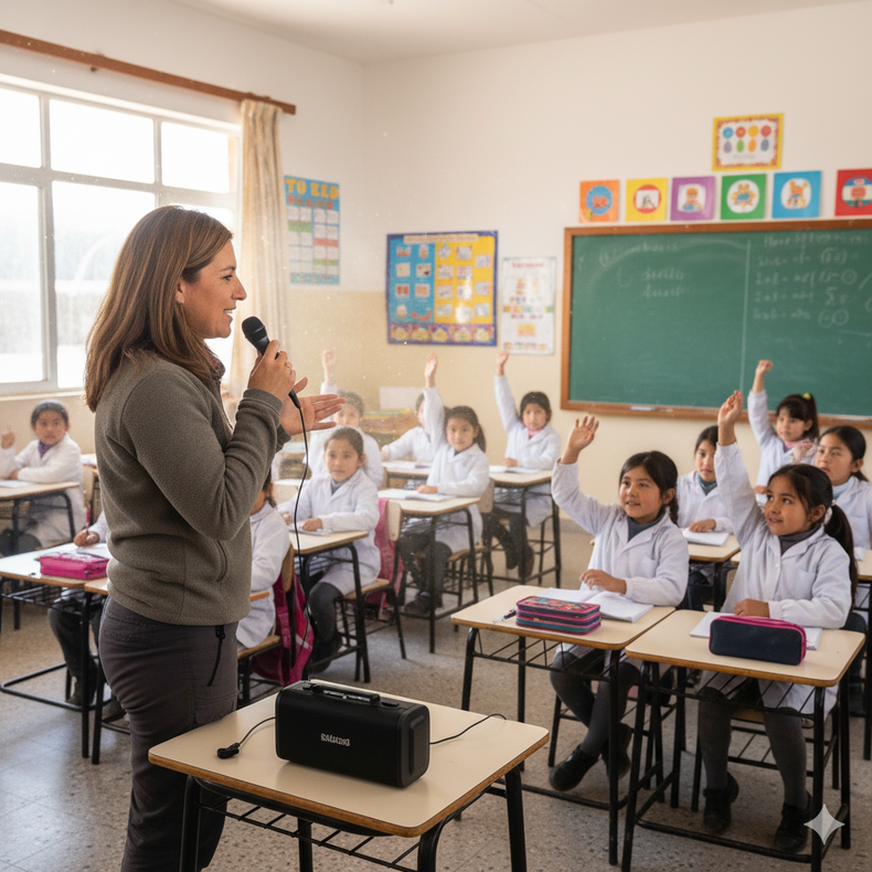 Aconcagua Radio quiere homenajear a quienes nos enseñan y dejan huella, por lo que regalará un parlante a un docente elegido por algún oyente.  