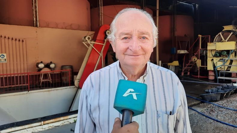 Emilio Giaquinta, productor y bodeguero de Tupungato habló de la cosecha 2023