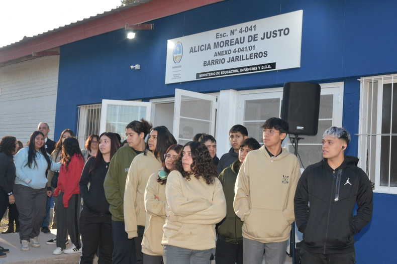 Nuevas aulas en la Escuela Alicia M de Justo de Lavalle