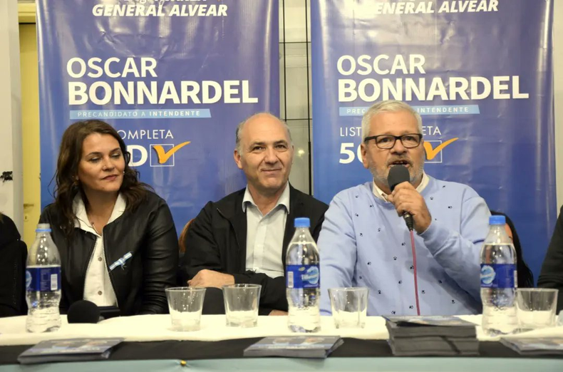 Oscar Bonnardel fue precandidato a intendente de General Alvear en las PASO 2023.