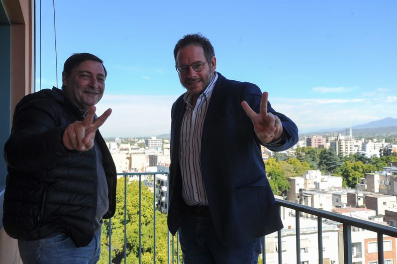 Omar Parisi y Lucas Ilardo, la fórmula del kirchnerismo para competir en la interna del PJ para estas elecciones 2023.