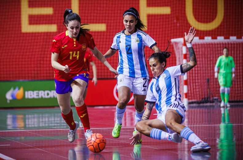 España argentina futbol sala femenino