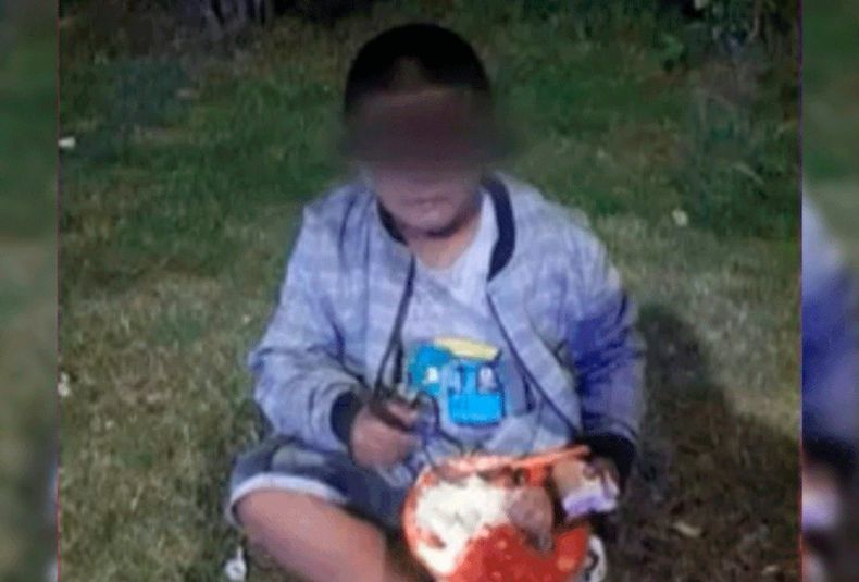 Niño abandonado