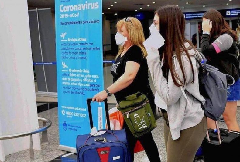 Viajes cuarentena coronavirus aeropuerto