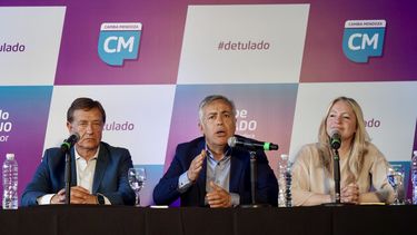 El candidato a gobernador por Cambia Mendoza, Alfredo Cornejo, cargó contra los espacios opositores en la previa de las elecciones 2023.