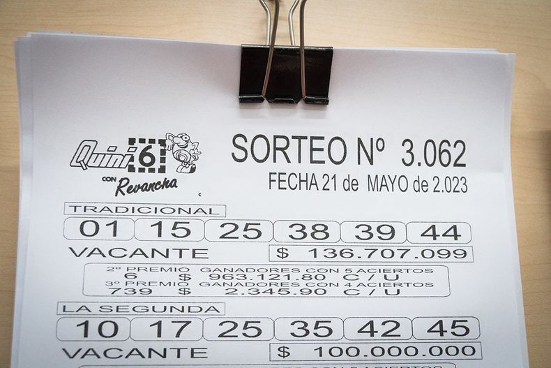 Quini 6 pozo multimillonario para el sorteo del 23 de julio
