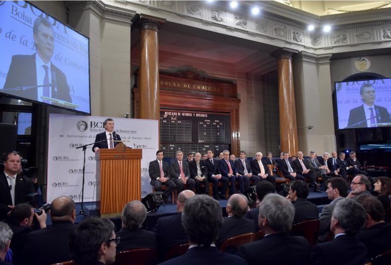Macri Bolsa Buenos Aires