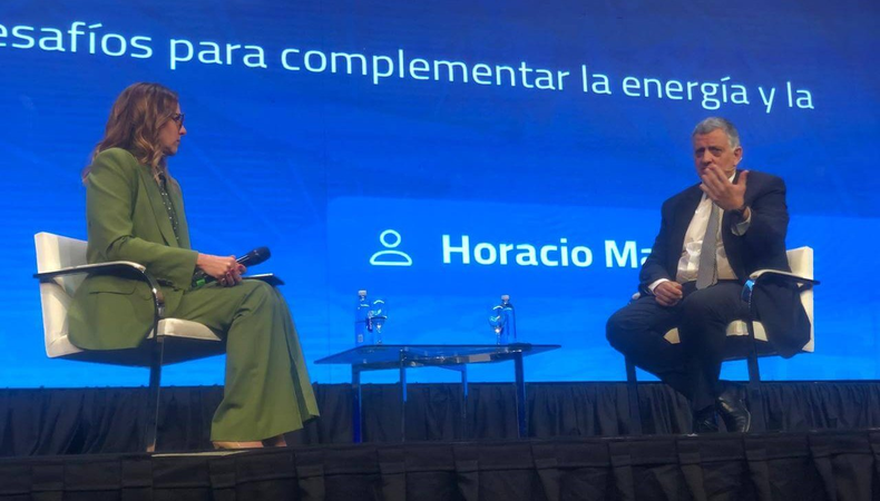 Horacio Marín el día que anunció los cambios en YPF Agro. El modelo podría confirmarse en los próximos días Horacio Marín el día que anunció los cambios en YPF Agro. El modelo podría confirmarse en los próximos días