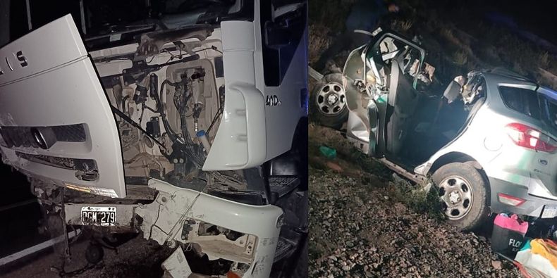 Trágico accidente en alta montaña: choque frontal deja tres muertos y un herido,