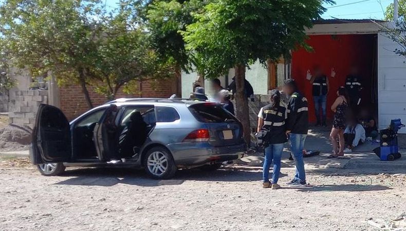 El VW Vento que secuestraron a Elsa López, la 