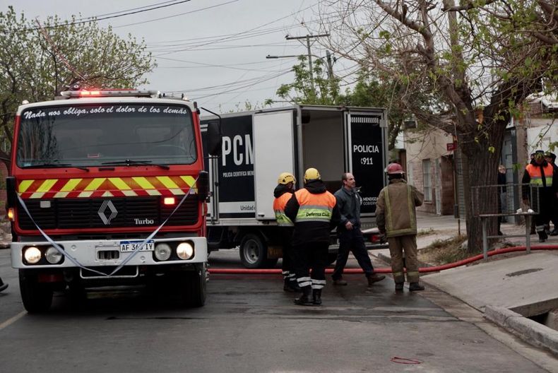 Un hombre murió en un incendio en Guaymallén.