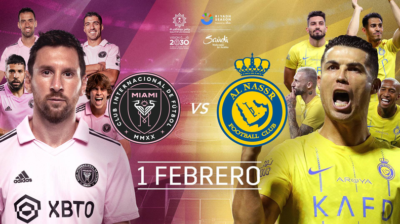 Inter Miami CF vs. Al-Nassr.