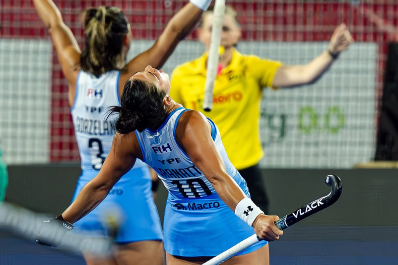 Las Leonas empataron con Bélgica sin goles.
