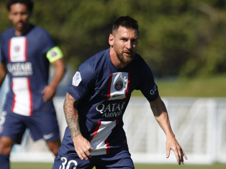 Messi se prepara para el Mundial.