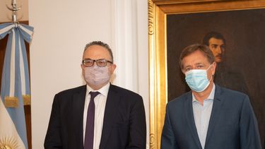 A solas, Kulfas y Suarez hablaron de los planes para IMPSA y de una nueva inversión en alta montaña