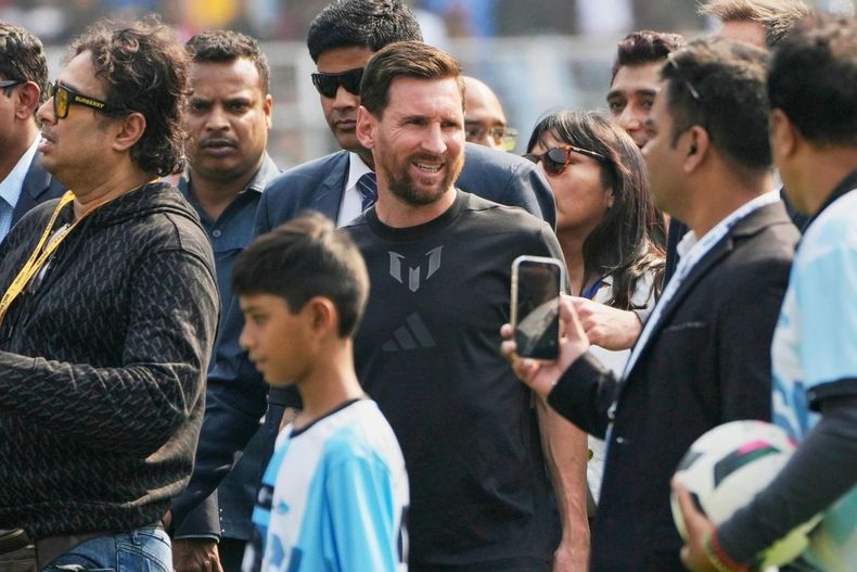 Incidentes en Calcuta: detuvieron al organizador del evento de Lionel Messi