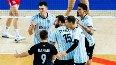 con gran partido del mendocino loser, argentina inicio el preolimpico con el pie derecho