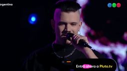 La Voz: el sanrafaelino Francisco Escudero ganó su batalla.
