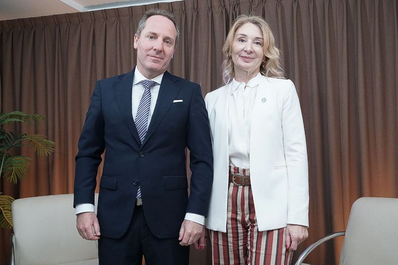 Mar&iacute;a Eugenia Laigle y Dar&iacute;o Bermejo, los creadores del programa "Los Jueces de los Hechos".