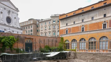 Roma: hallaron las ruinas de un teatro de Nerón