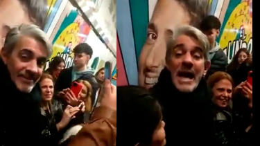 Momento tenso vivió el actor Pablo Echarri.