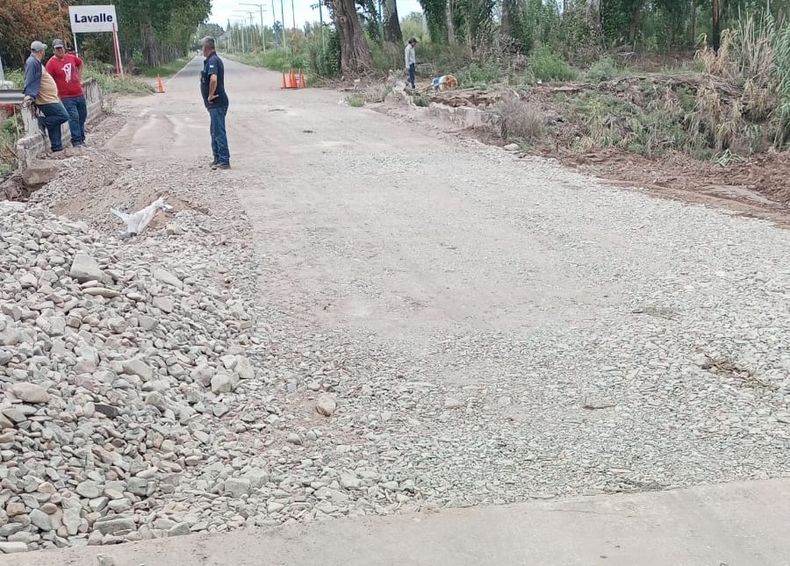 Tránsito: reabren media calzada en la Ruta Provincial 28 luego de los daños por la crecida