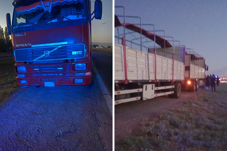 Circulaba alcoholizado, con vino en la cabina y fue detenido por la Policía en Guaymallén.