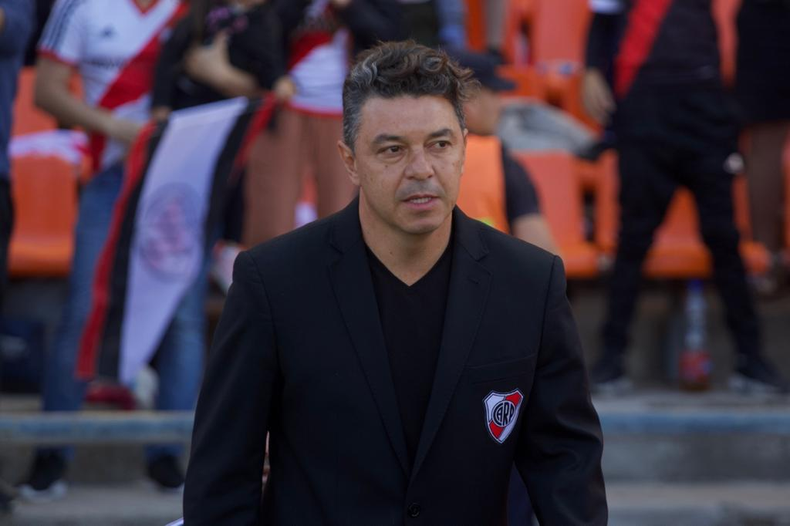 Marceo Gallardo y su despedida de River Plate.