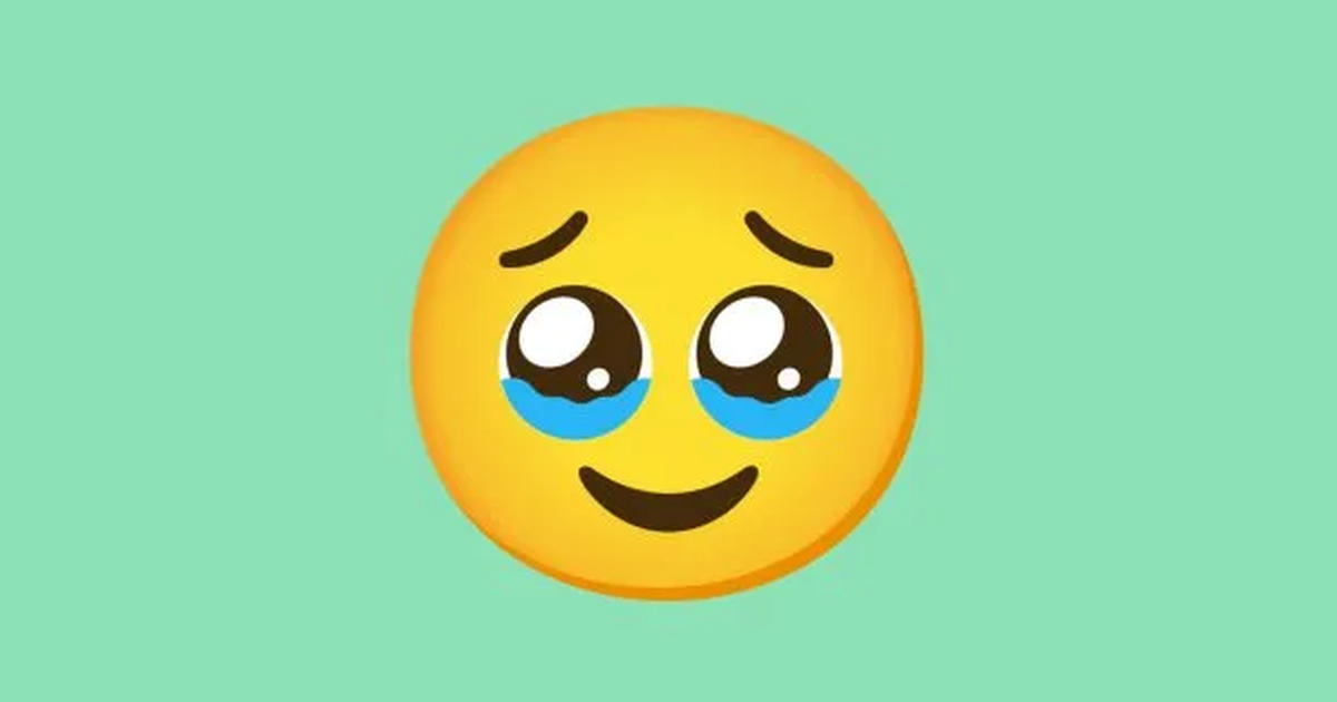 Qu significa el emoji de la cara conteniendo las l grimas de WhatsApp