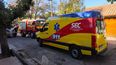 El siniestro movilizó a efectivos policiales y a bomberos del Cuartel Central.